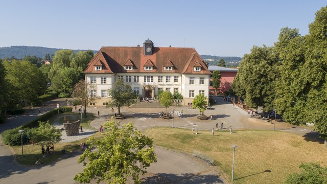 Luftbild Hebelschule Gottmadingen